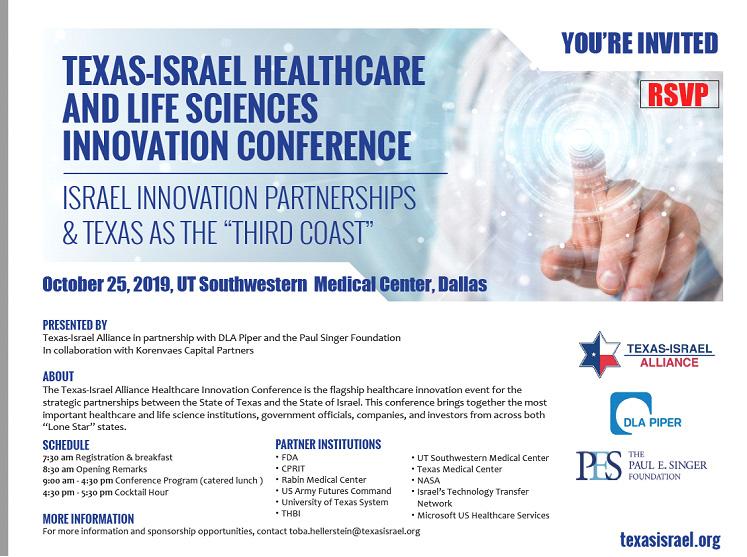 Texas-Israel Healthcare Innovation summit in Texas