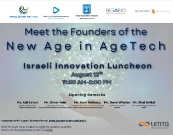 Come Aug 12th to AgeTech LA and meet 8 New Age Medical Companies